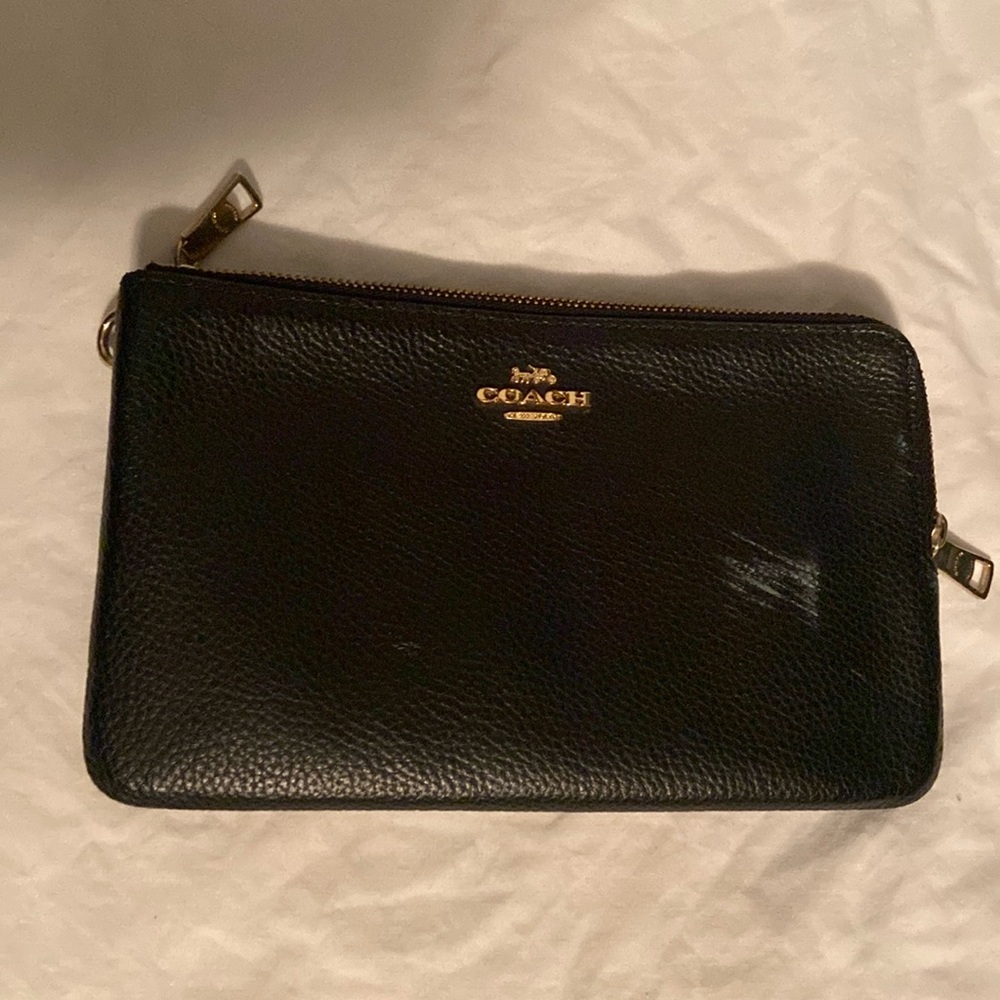 Black coach wallet